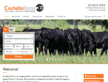 Tablet Screenshot of costellorural.com.au